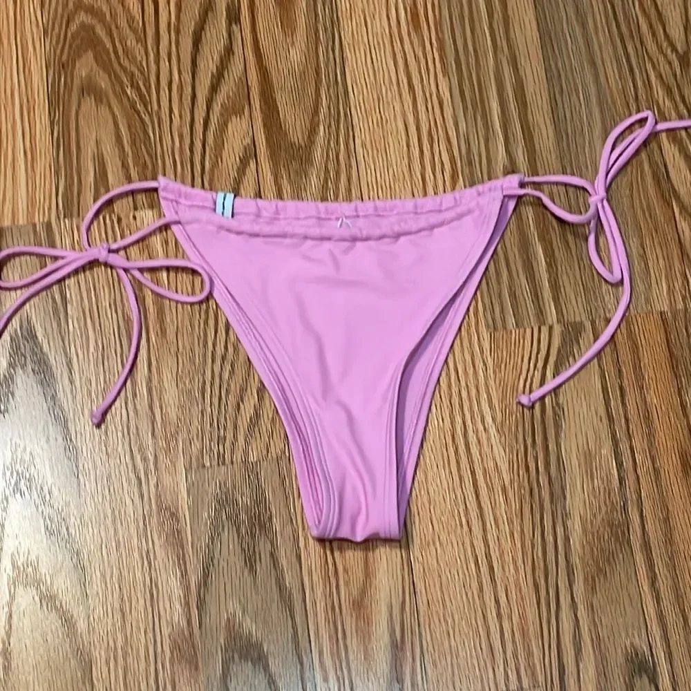 Body Glove 2 piece Bikini, Barbie pink, string, Large - Picture 3 of 11